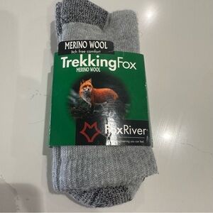 Fox River TrekkingFox Merino Wool Socks Mens XL 13–15 Made in USA NWT